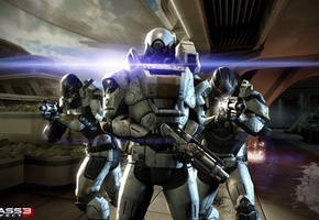 войны, game, оружие, , Mass effect 3, цербер, игра, костюмы