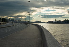 петербург, питер, вечер, санкт-петербург, Набережная