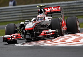 поворот, гран-при венгрии, jenson button, 2011, F1, mclaren