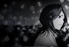 rukia kuchiki, lonely, аниме, слёзы, Bleach