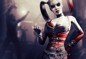 Batman, arkham city, harley quinn, персонаж, харли квинн