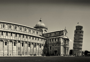 пизанская башня, пиза, Италия