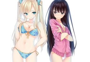 boku wa tomodachi ga sukunai, взгляд, Девушки, трусики