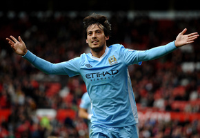 футбол, силва, Man city