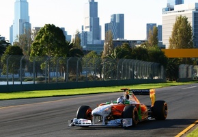 2011, andrian sutil, гран-при, force india, F1, австралия, australiangp