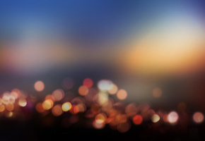 city, night, ночь, краски, огни, свет, боке, lights, Город, colors