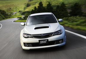 автомобиль, white, wrx, , Subaru, субару, белая, импреза, impreza