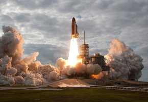 Шаттл, челнок, взлет