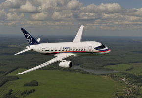 сухой, пассажирский самолёт, Sukhoi superjet 100