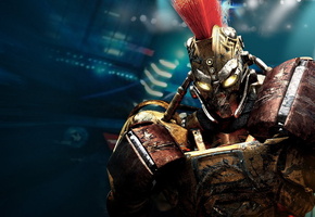 ирокез, царапины, робот, Живая сталь, металл