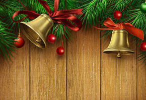 Beautiful, cool, beauty, gold, golden, bells, colors, bell, christmas, christmas bells