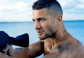 мужчина, мускулы, Парень