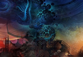 color abstract, абстракция, Цвета, 1920х1080