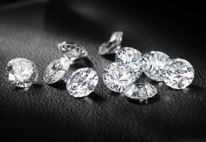 драгоценность макро, камни, Бриллианты