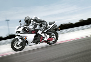 обои, r1, мотоцикл, гонщик, скорость, ямаха, байк, Yamaha