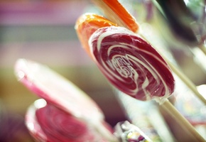 упаковка, леденцы, макро, палочка, Карамель