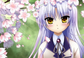 angel beats!, ангельские ритмы, аниме, Anime, tenshi, kanade tachibana