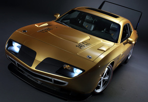 daytona, muscle car, dodge, золотистый, мускул кар, challenger, Hpp