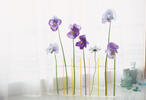 Цветочная композиция, цветы в вазе, цветы