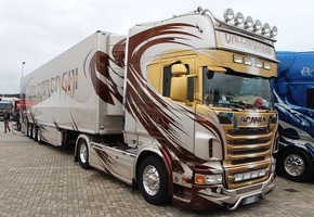 грузовик, скания, тюнинг, truck, tuning, тягач, Scania