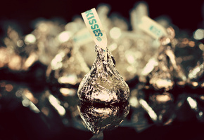 конфеты, сладость, обертка, Макро, фото