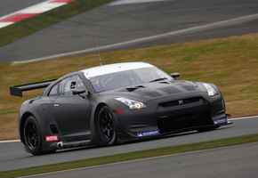 скорость, gtr, гонка, Nissan, трек