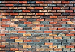 стена, текстура, Кирпич, кладка, фон, разноцветный