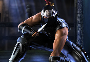 ниндзя, нож, меч, Ninja gaiden, холодное оружие