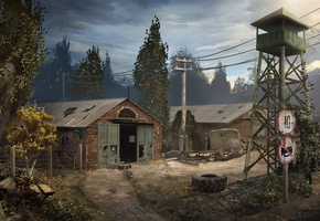 чернобыль, вышка, припять, сталкер, S.t.a.l.k.e.r. 2