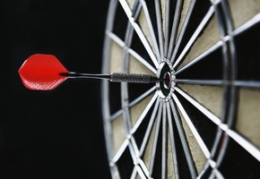 дротик, цель, мишень, Дартс