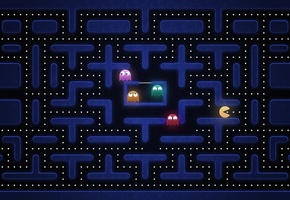 ход, уровень, Pac man, монстры, пэкмен, game
