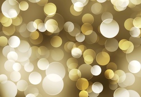 желтый, Огоньки, цвет, золотой, круги