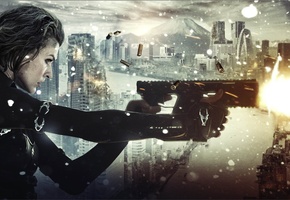 милла йовович, обитель зла 5 возмездие, Resident evil, retribution