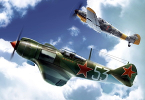 La-5, самолет, лавочкин, fn