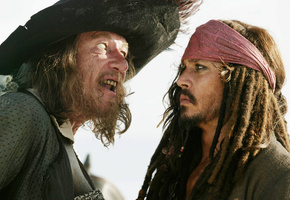 пираты карибского моря, , Гектор барбосса, джек воробей