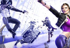 Saints row the third, латекс, моргенштерн, деньги, shaundi, johny gat