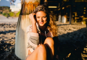 настроение, лето, Девушка, портрет