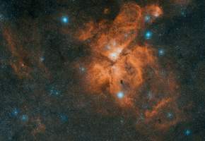 ngc 3372, киль, вселенная, звезды, Туманность