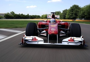ferrari f10, феррари, фернандо алонсо, F1, скорость, fernando alonso