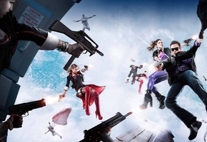 johny gat, святые, Saints row the third, моргенштерн, парашют, shaundi