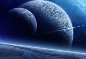 spaceship, поверхность, light, Планеты, satellite