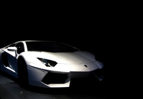 supercars, суперкар, lp700-4, Auto, cars, cars wall, white, lamborghini aventador