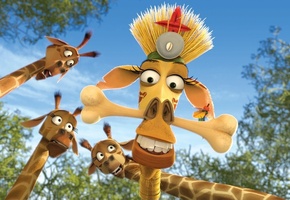 мультфильм, мультик, мадагаскар, escape 2 africa, Madagascar