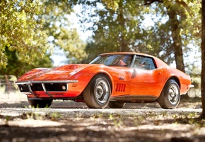 стингрэй, stingray, Chevrolet, c3, corvette, 1969, шевроле, корвет