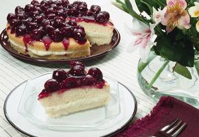 тортик, пирог, кусочек, сладкое, Еда, торт, пирога