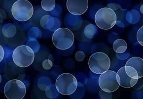 abstraction, краски, круги, синий, узоры, Абстракция, боке