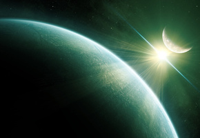 Планеты, свет, звезда