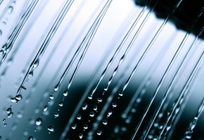 капли, Дождь, макро, вода