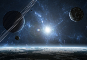 газовый гигант, Звездная система, планеты, звезда