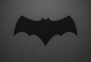 sign, знак, minimalism, Batman, 2560x1600, минимализм